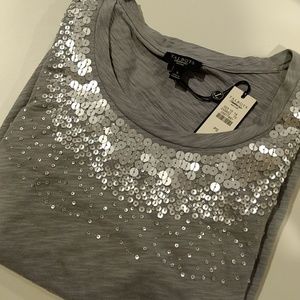 Talbot soft, shimmery tee-shirt
